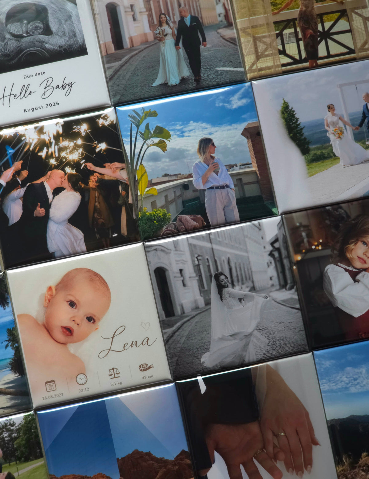 Fotomagnetky z vlastných fotografií